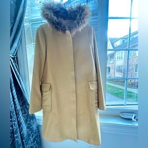 Coat , size small color beige